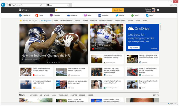 Microsoft Redesigns MSN MSN Apps Coming To IOS Android GeekWire Microsoft Redesigns MSN MSN Apps Coming To IOS Android GeekWire