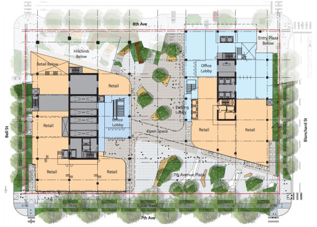 Amazon's new Seattle campus comes into focus with plans for Hurricane ...