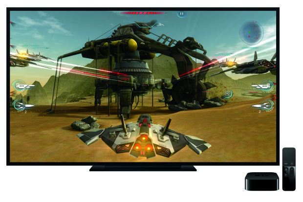The new Apple TV will allow users to download and play games on the big screen