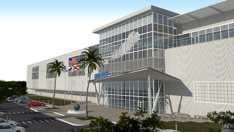 Jeff Bezos previews Blue Origin's Florida rocket factory