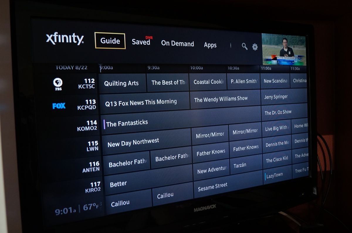 Xfinity X1 Guide