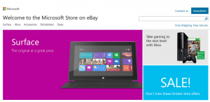 Microsoft launches eBay store with holiday season looming – GeekWire