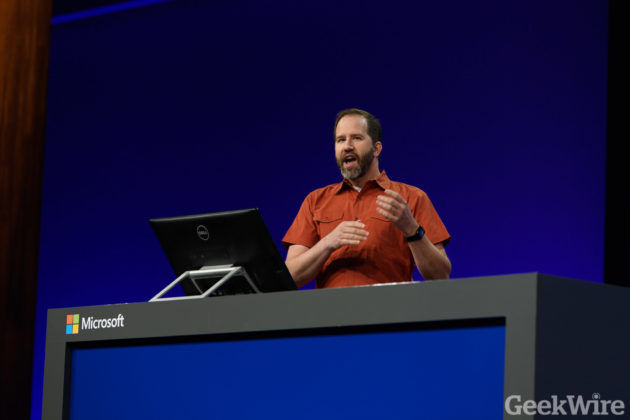 Photos: Inside the Microsoft Build 2017 keynotes – GeekWire