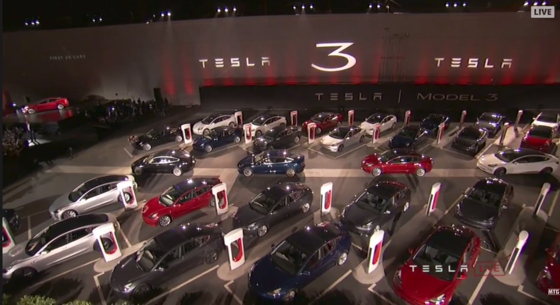 Elon Musk kicks off Tesla Model 3 deliveries and vows to pick up the pace