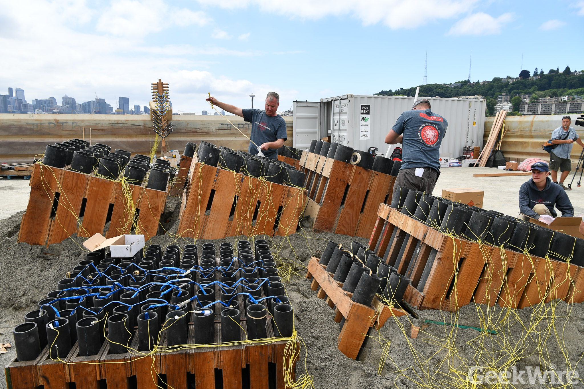 See the technology behind Seattle's Fourth of July fireworks show ...