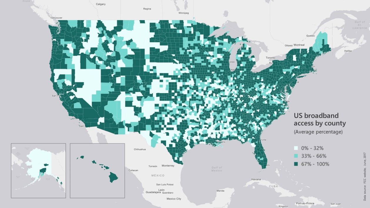 Wave Rural Connect Map Microsoft forms coalition to bring high-speed internet to rural ...