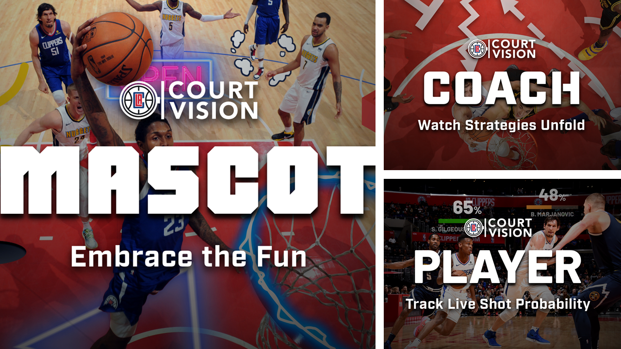 Nba Computer Vision Future of sports viewing? Steve Ballmer and L.A. Clippers debut new ...