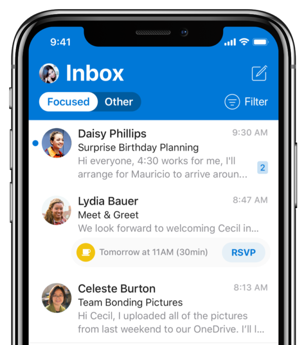  Incredible In Less Than 22 Seconds Microsoft Outlook Gets An IOS 