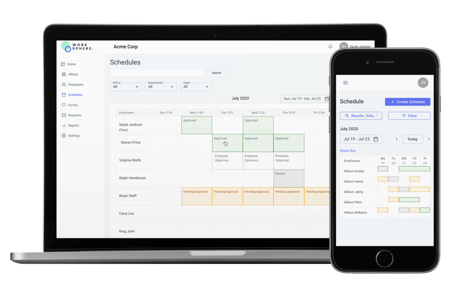 Work Sphere Seattle startup Worksphere helps manage process of returning to and ...