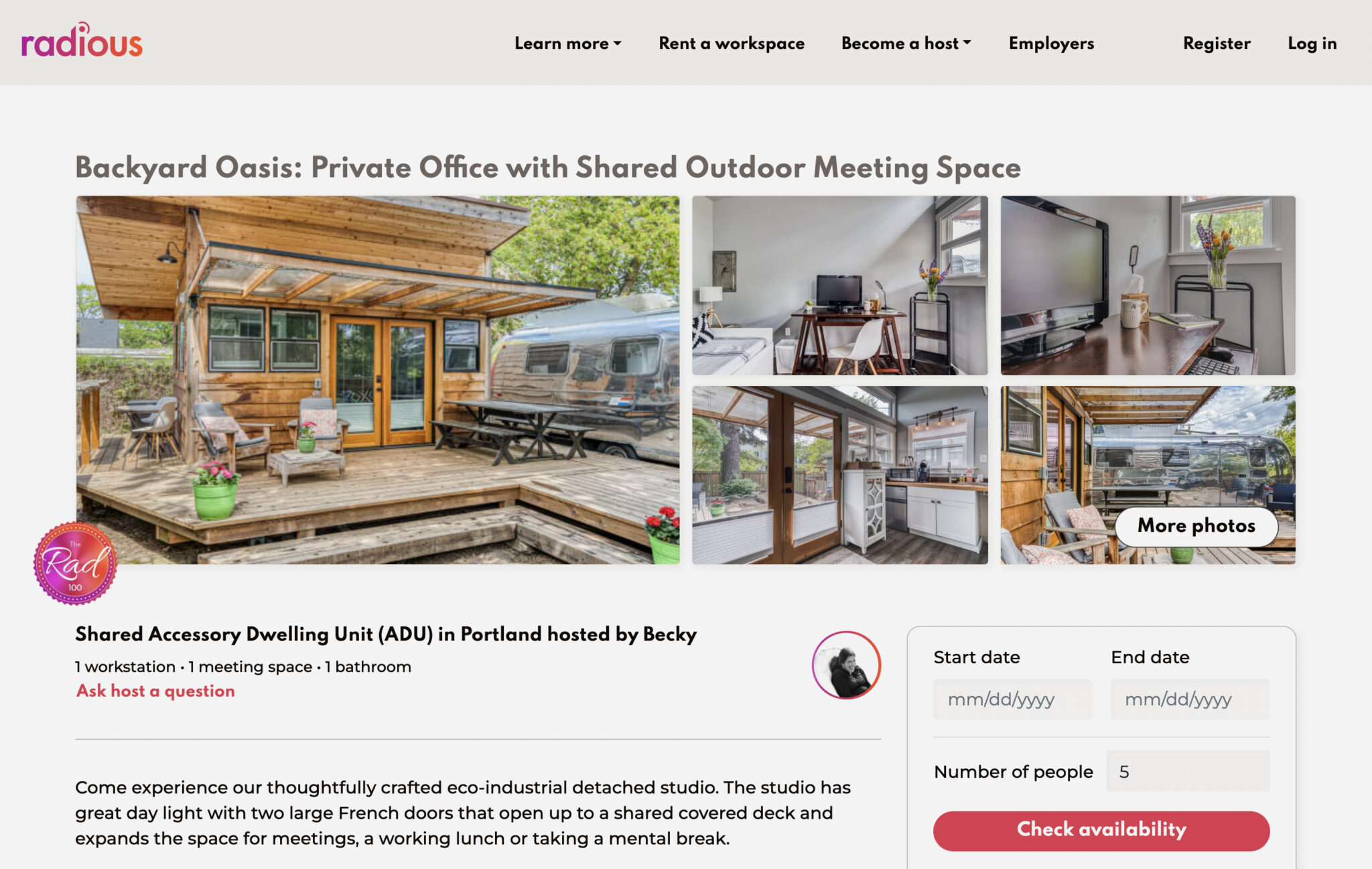 Remote Work Space Rent Remote possibilities: This startup is building an Airbnb-style platform ...