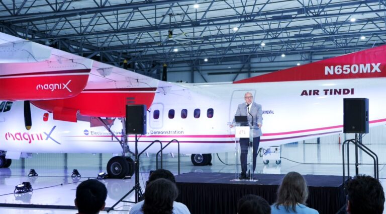 Magnix shows off test plane for NASA's electric flight demonstration ...