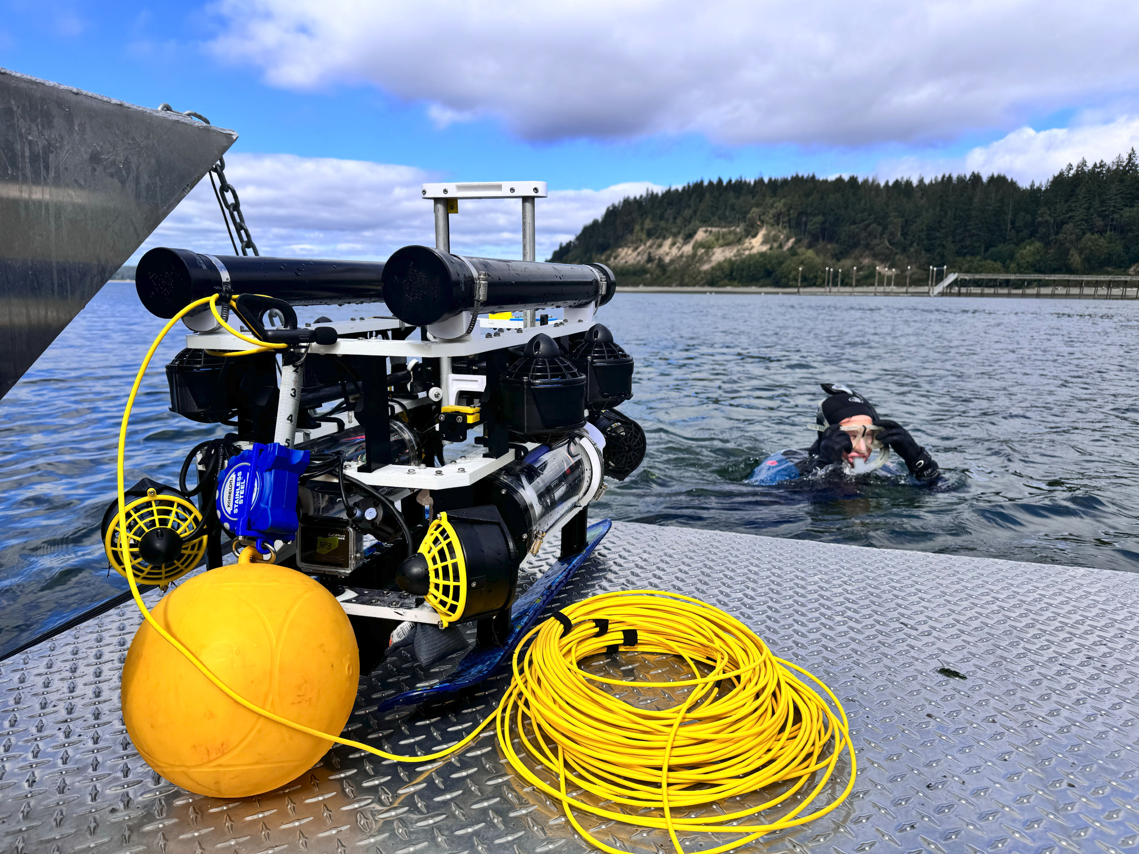 くりすぴー様　　SEAGRASS Meet Grasshopper, an underwater robot helping restore critical
