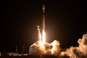 SpaceX Falcon 9 night launch