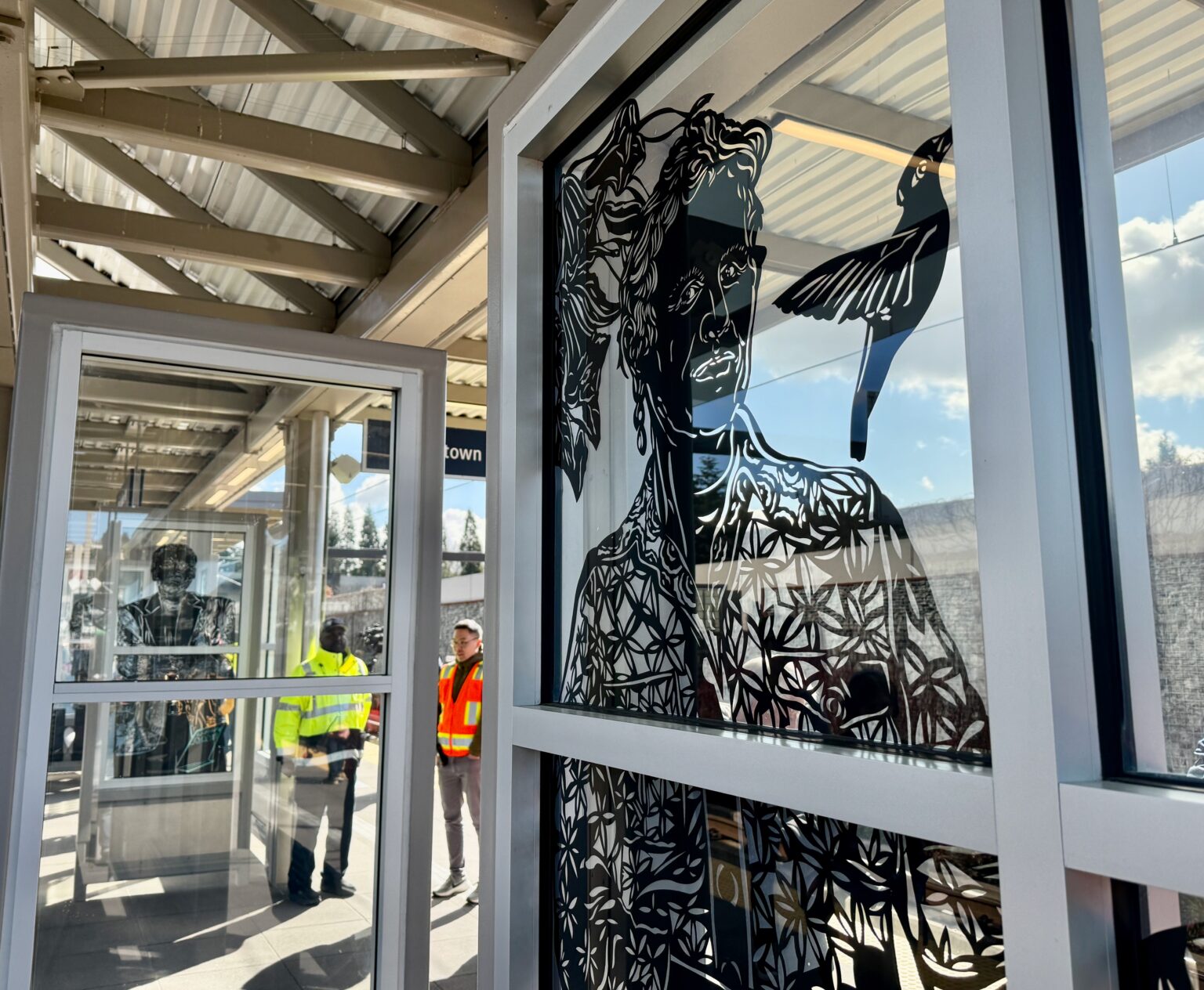 GeekWire rides the world's first floating-bridge train — Seattle tech ...