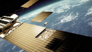 Illustration: Sophia Space orbital data center with TILE architecture