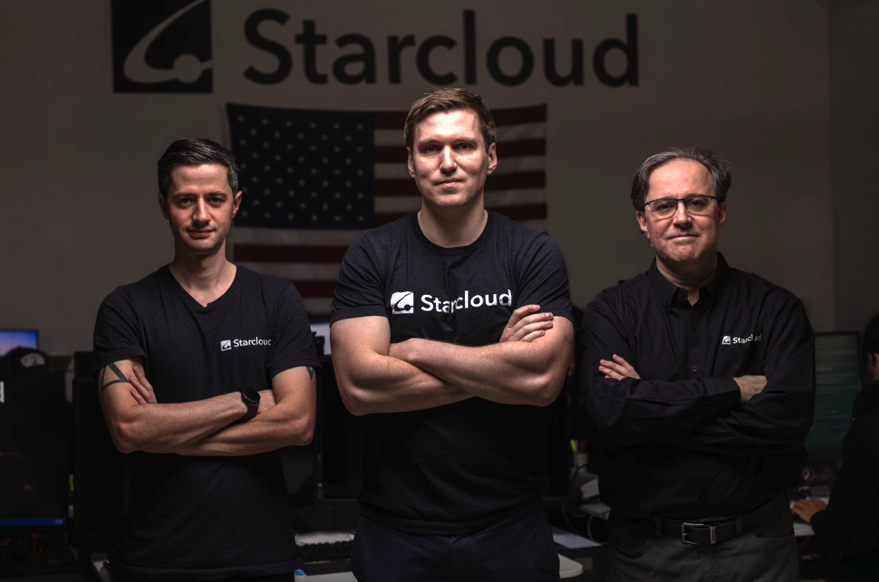 Portrait of Starcloud founders