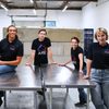 Juno Propulsion team in lab