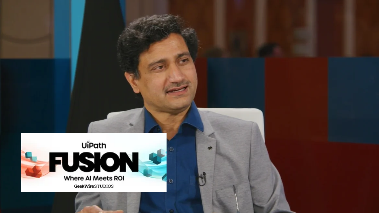 Sekhar J.S. of Accenture at UiPath FUSION