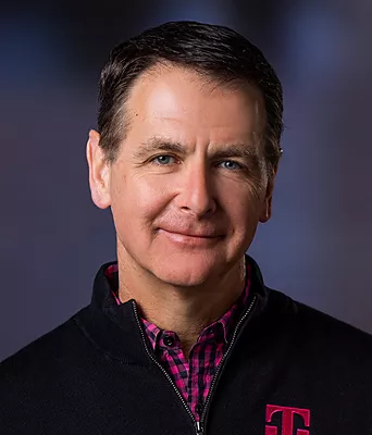Headshot of Allan Samson, T-Mobile chief marketing officer.